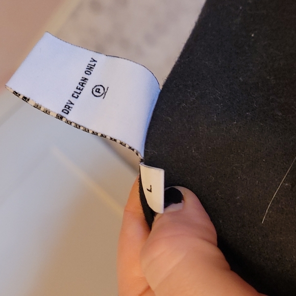 JANE POST black raincoat - Picture 6 of 9